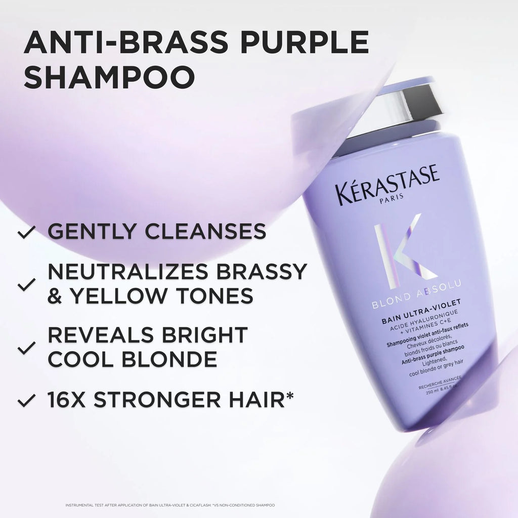 Blond Absolu Bain Ultra-Violet Purple Shampoo