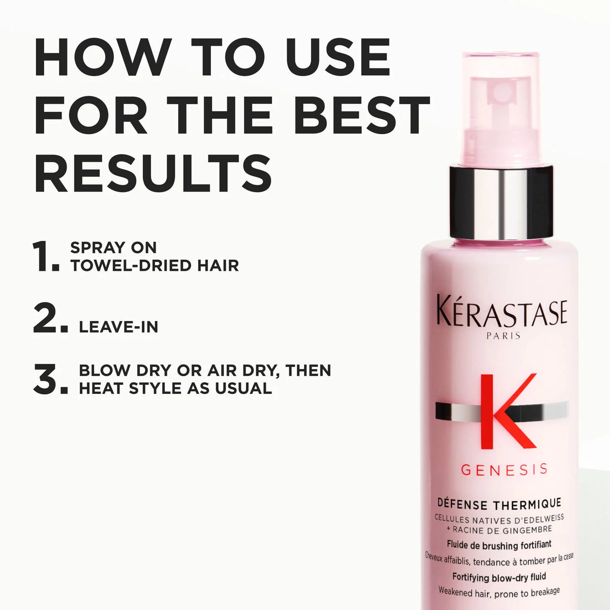 Genesis Defense Thermique Heat Protecting Spray