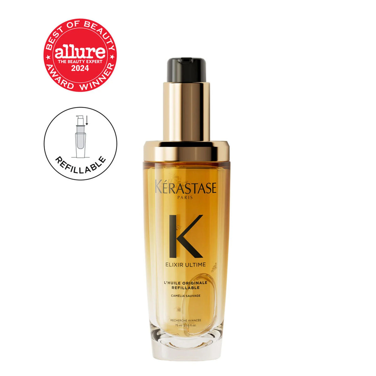 Elixir Ultime Refillable Hydrating Hair Oil