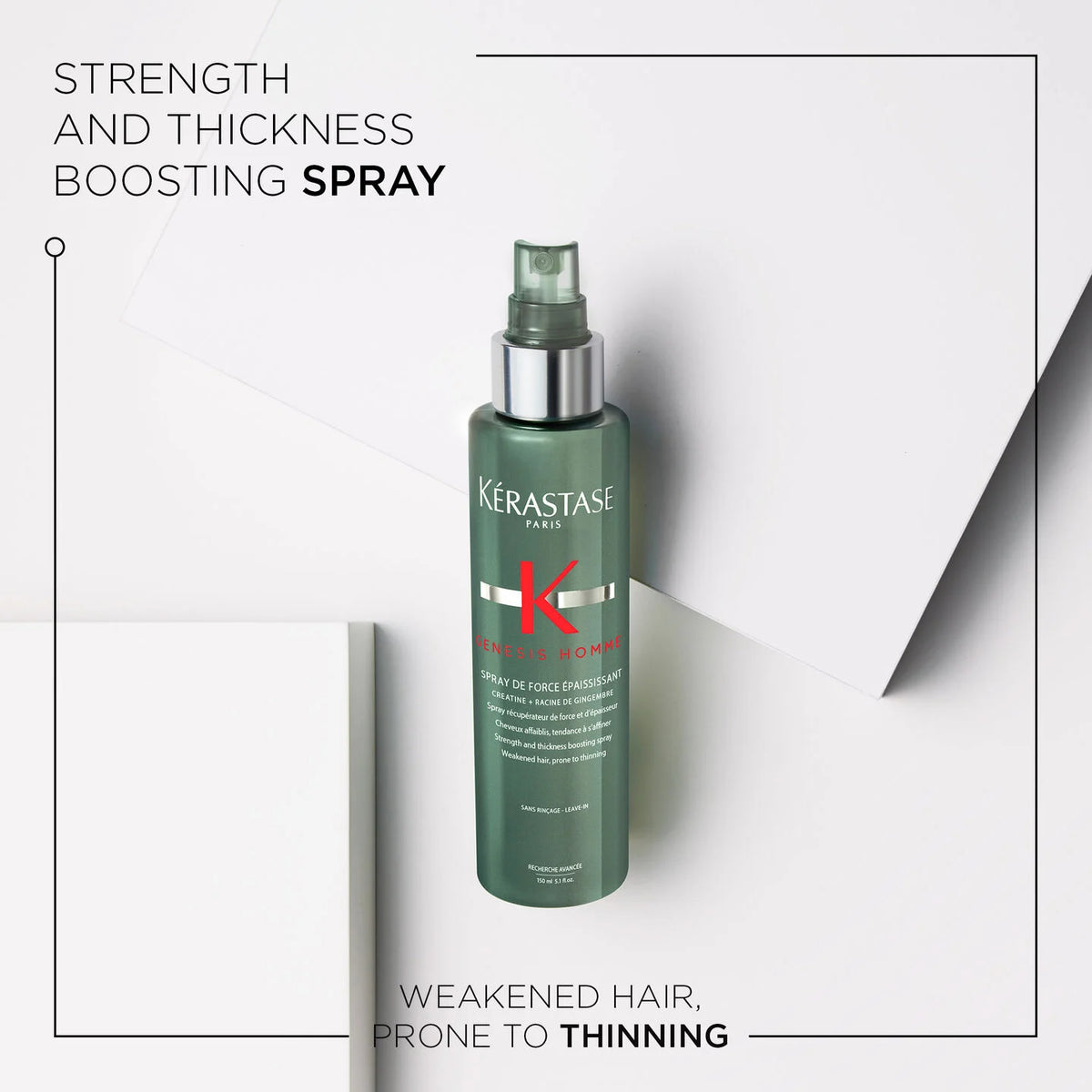 Genesis Homme Spray De Force Epaississant Thickening Spray